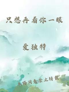 只想再看你一眼